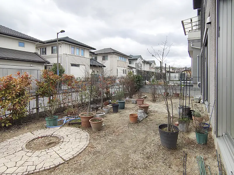庭・外構リフォーム施工前の事例